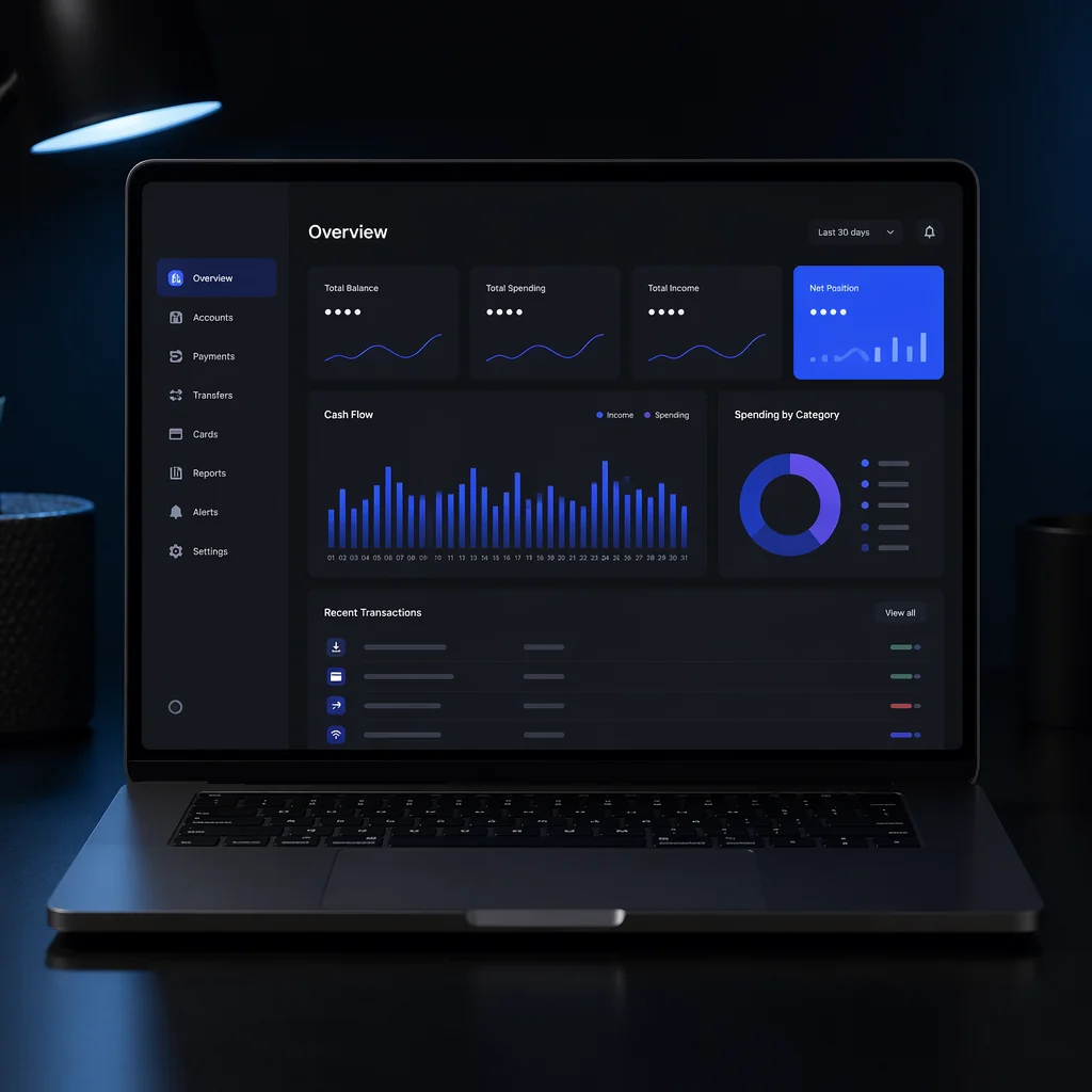 Apex Finance — fintech platform redesign