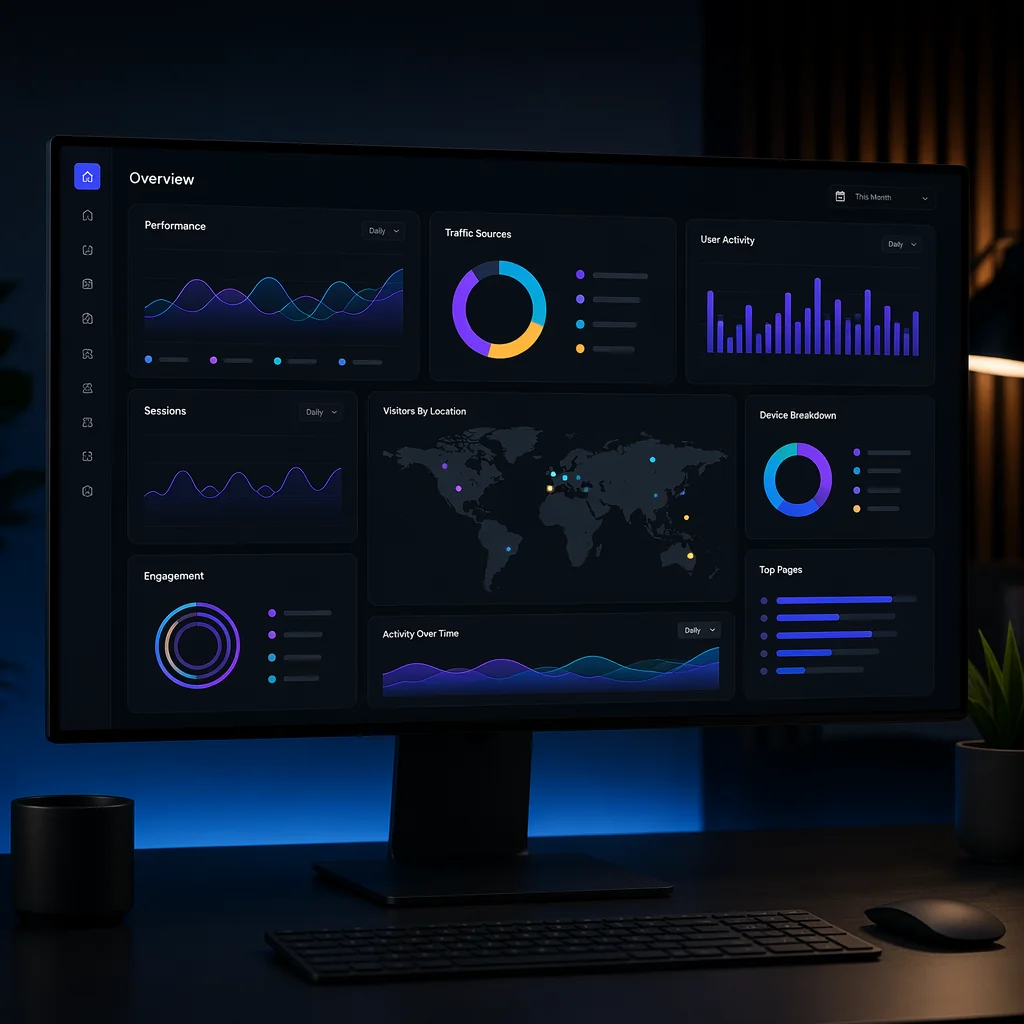 DataViz Pro — analytics dashboard
